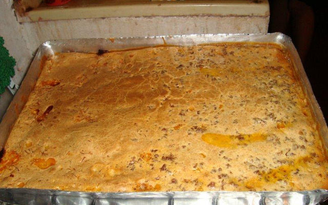 Torta de frango e milho