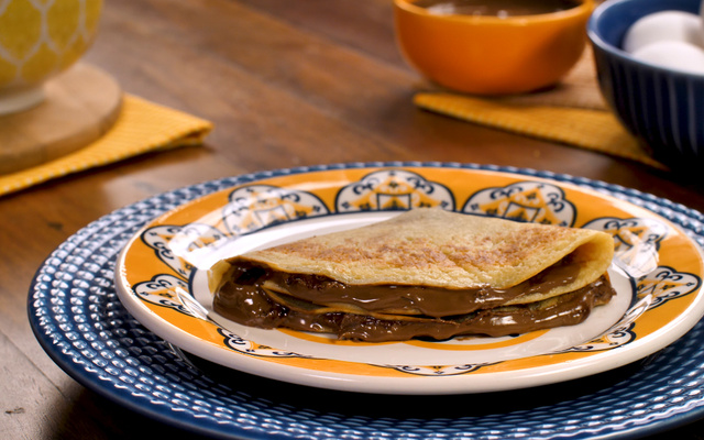 Crepe de nutella fácil