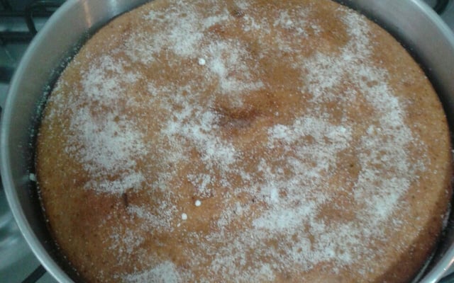 Bolo de banana de liquidificador