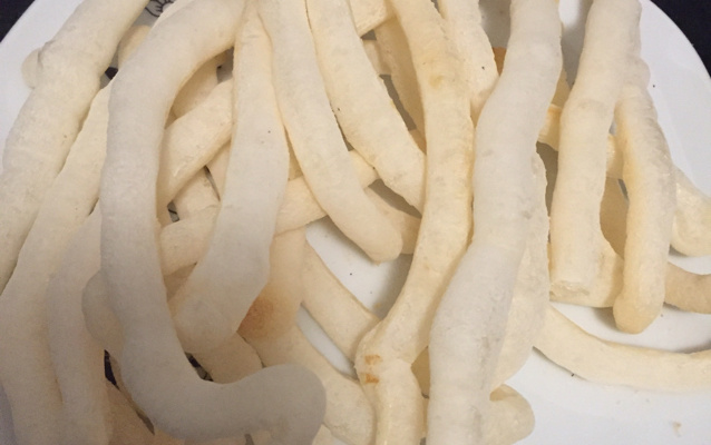 Biscoito de polvilho assado e crocante