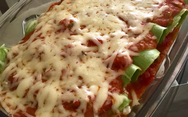 Panqueca verde nutritiva