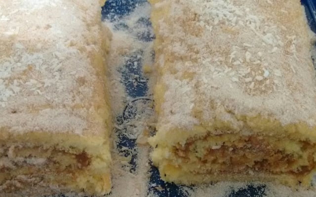 Rocambole de doce de leite