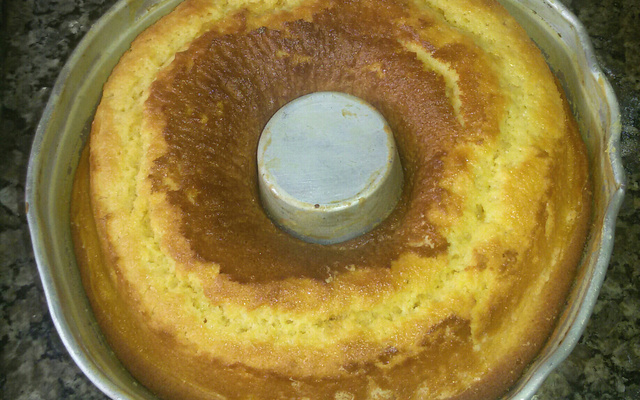 Bolo de fubá preguiçoso