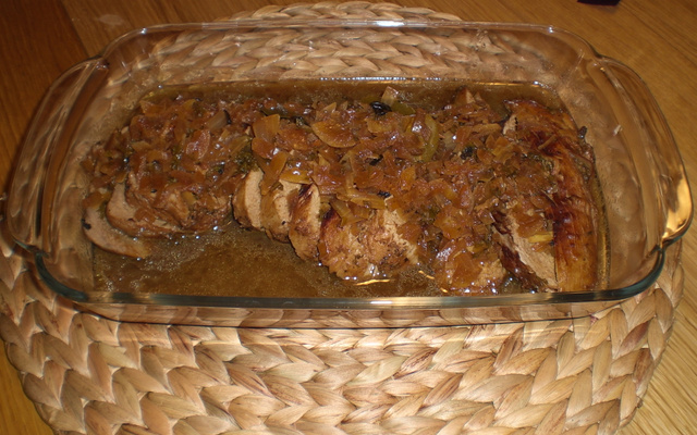 Lombo de porco à mineira