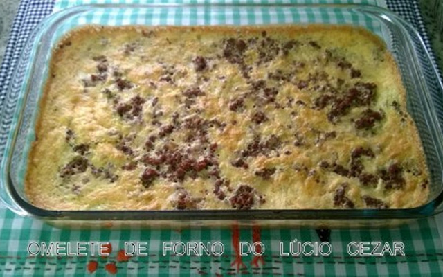 Omelete de forno do Lúcio Cezar