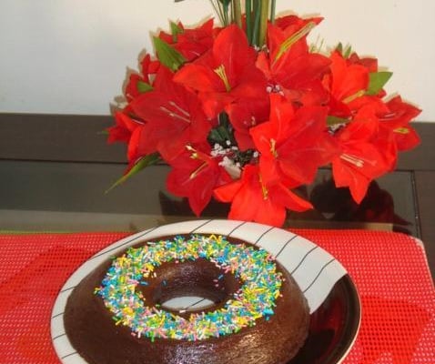 Brigadeirão de micro-ondas