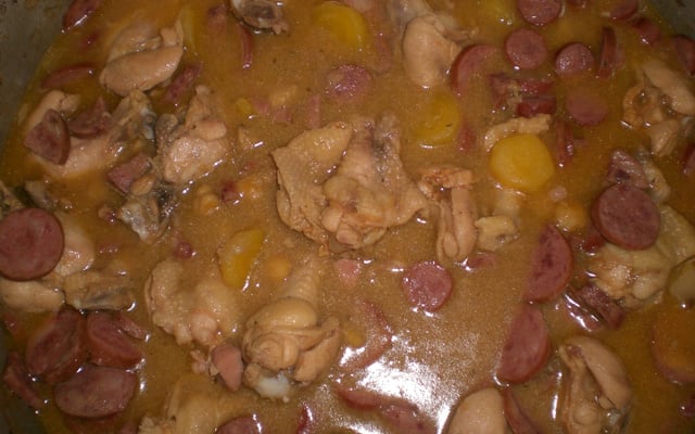 Puchero de grão de bico