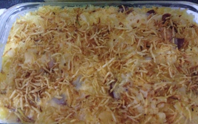 Batata gratinada