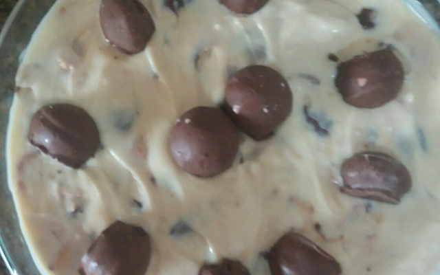 Pavê de morango com sonho de valsa