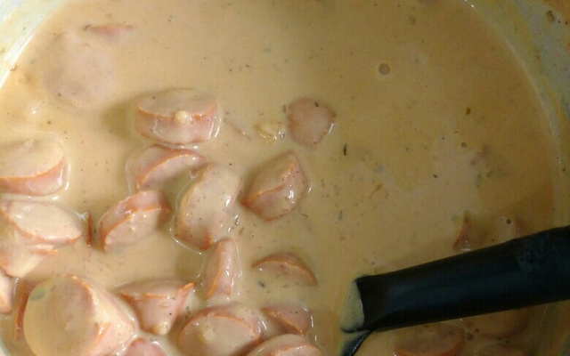 Estrogonofe de salsicha