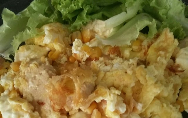 Omelete com mussarela