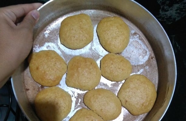 Bolinho de chuva assado