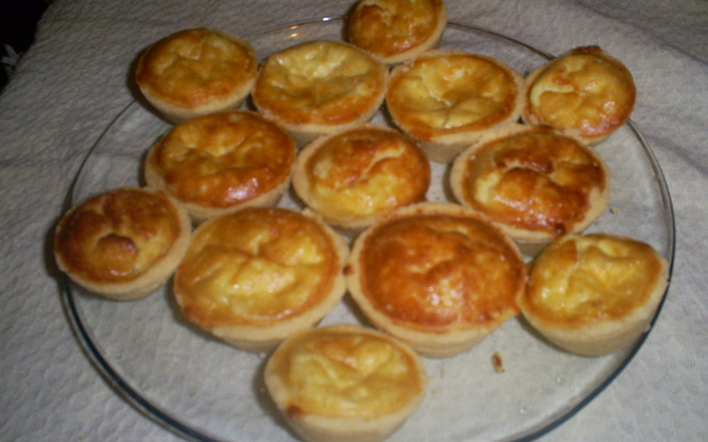 Empadinha de queijo deliciosa