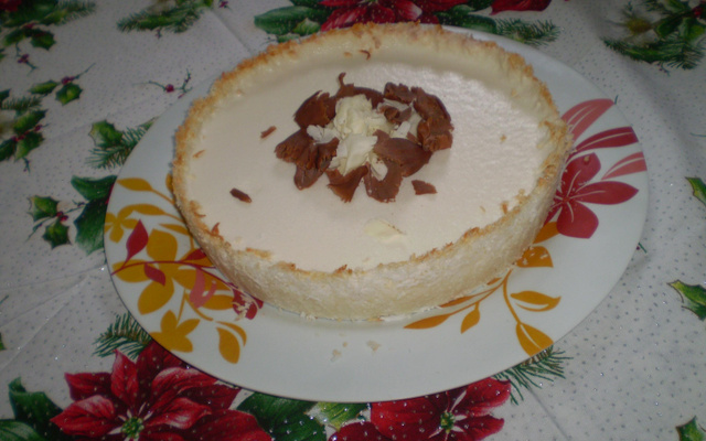 Torta de coco e leite condensado