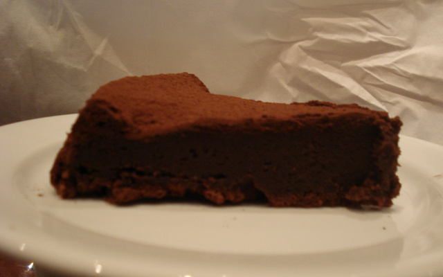 Bolo mousse de chocolate