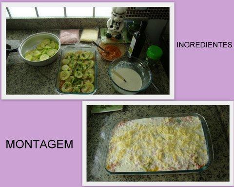 Lasanha de abobrinha verde do Lúcio Cezar -  fácil e deliciosa