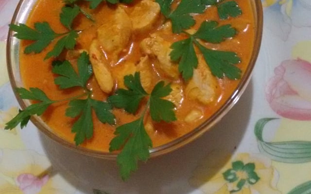 Filé de Frango com leite de coco