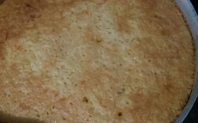 Bolo de milho com queijo