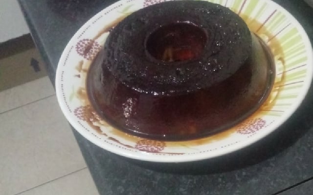 Pudim de padaria sem leite condensado