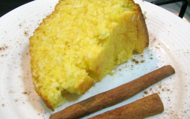 Bolo canjica de milho da minha sogra