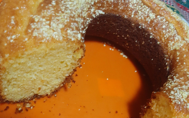 Broa de fubá com Kefir