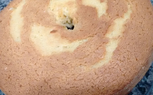 Bolo de fubá fofinho