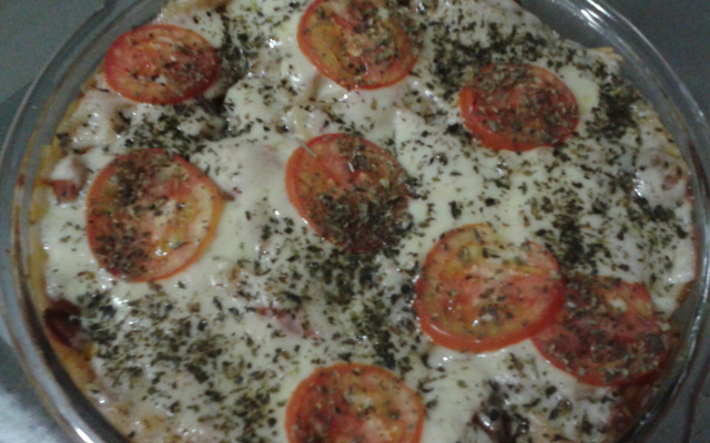 Macarrão sabor pizza