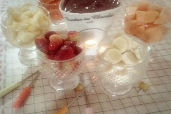 Fondue de chocolate