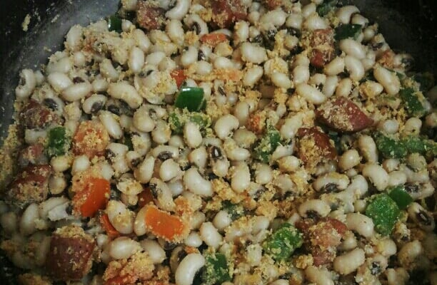 Farofa de feijão fradinho