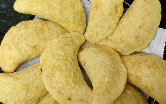 Pastel de farinha de milho