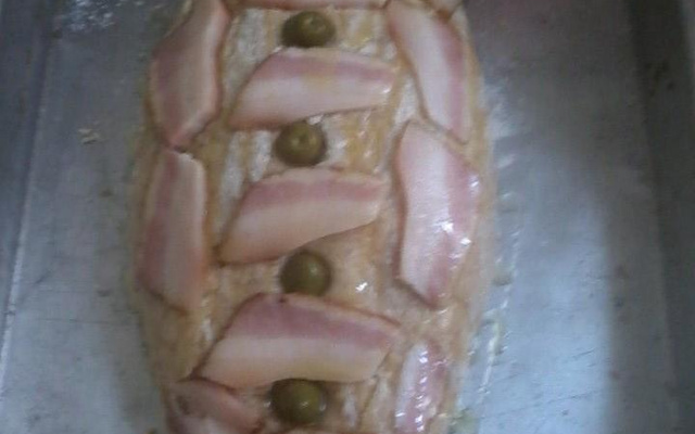 Rocambole de frango da Cris