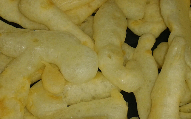 Biscoito de polvilho assado e crocante