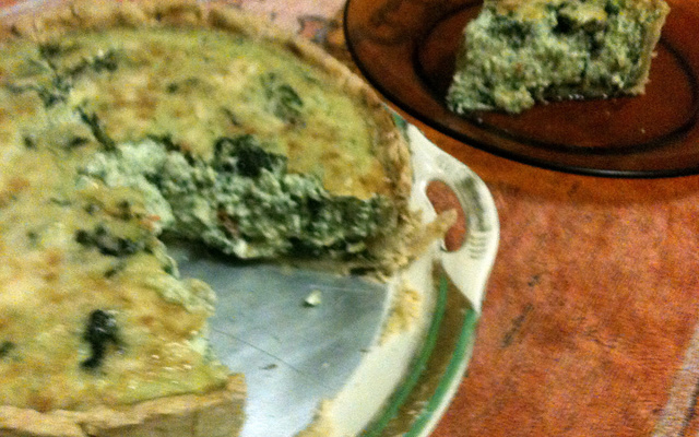 Empadão de espinafre