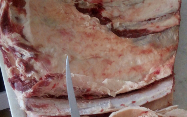 Costela no bafo recheada