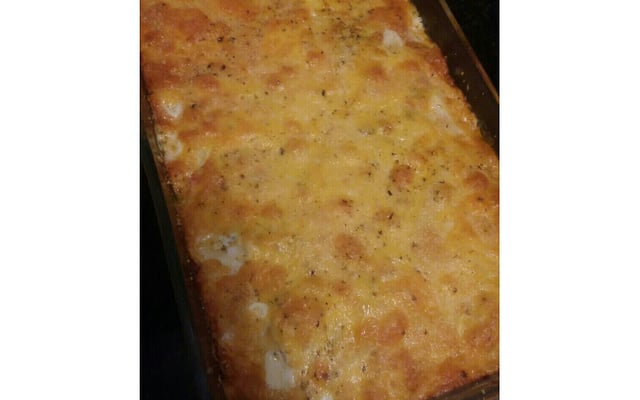 Couve-flor gratinada