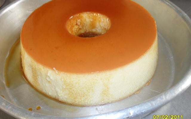 Pudim de leite ninho