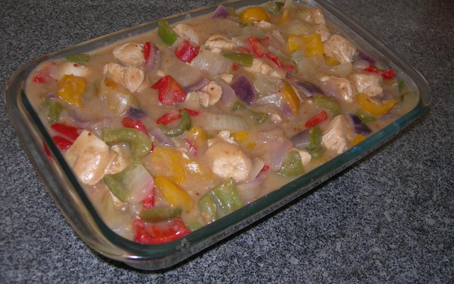 Frango Xadrez do Márcio