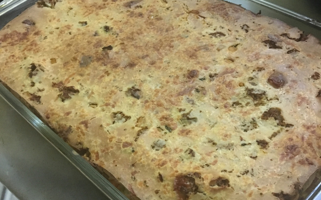 Bolo salgado de carne