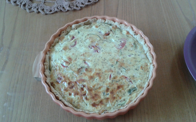 Quiche de legumes da Tina