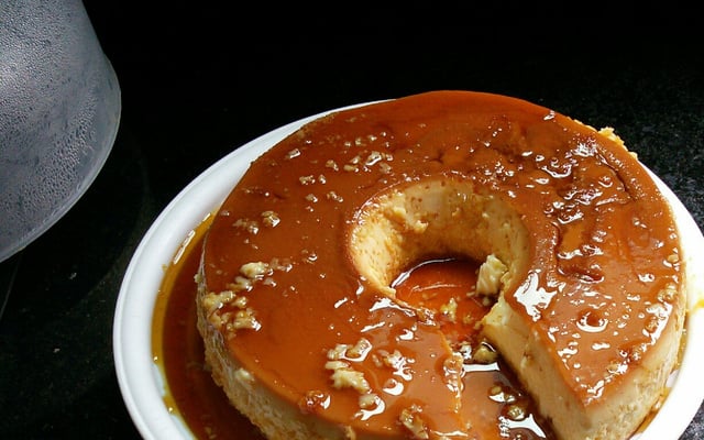 Pudim de leite em pó da mamãe Juh