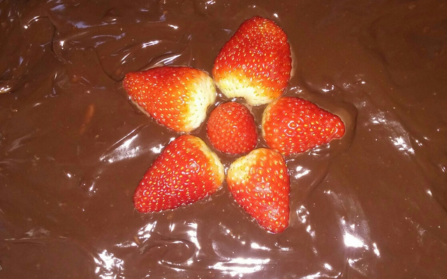 Bombom de travessa fácil