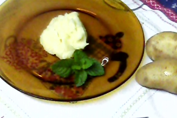 Purê de micro-ondas