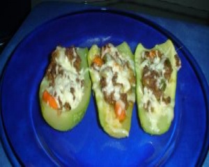 Abobrinha recheada