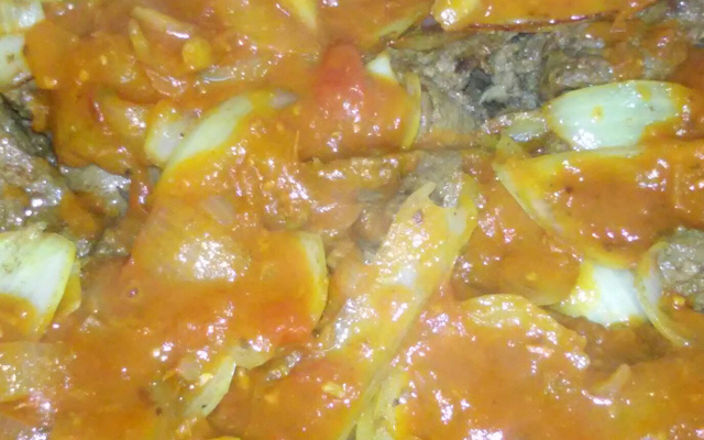 Bolo de batata com carne moída