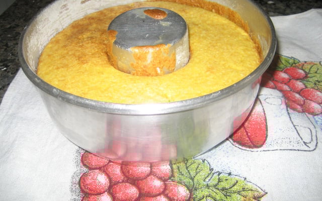 Bolo de milho cremoso