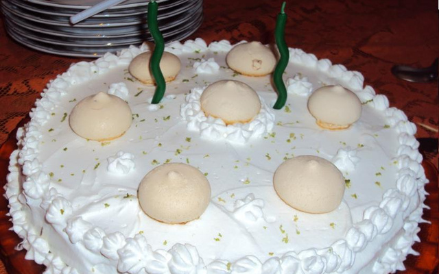Bolo Merengue de limão