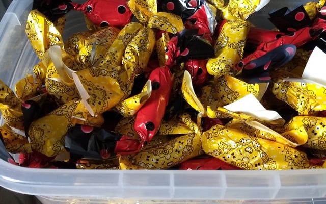 Bala de mel deliciosa