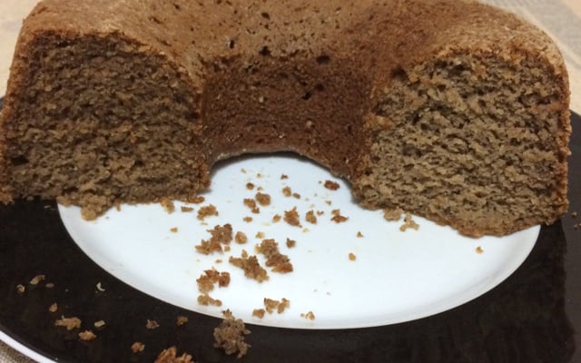 Bolo saudável de banana