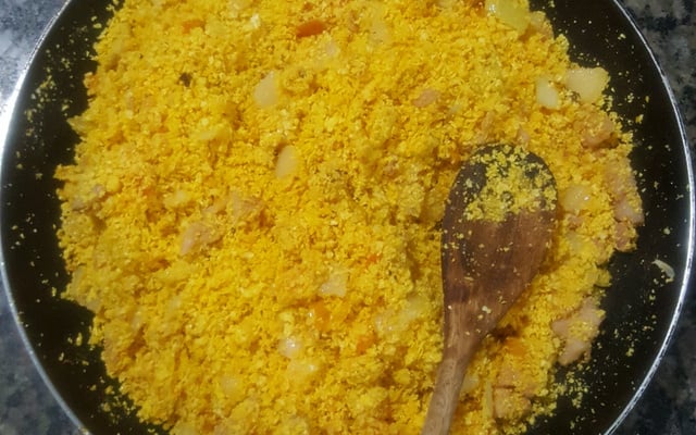 Farofa de milharina do Jean