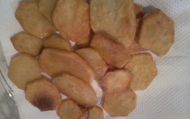 Batata frita sequinha